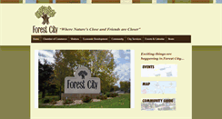 Desktop Screenshot of forestcityia.com